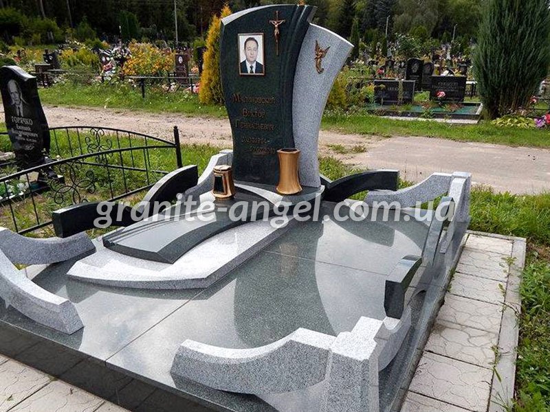 Пам'ятники одинарні з граніту ексклюзивні виготовлення у львові