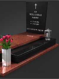 Пам'ятник із світлого граніту ціна львів