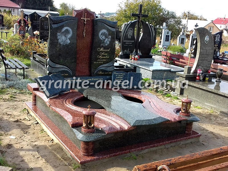 Каталог пам'ятників з граніту подвійні ексклюзивні львівська область