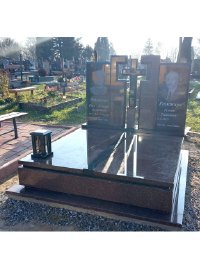 Пам'ятник гранітний для двох поховань мостиська львівська область