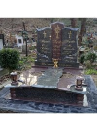Пам'ятник гранітний для двох поховань буськ львівська область