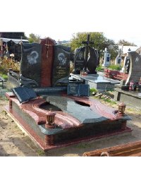 Пам'ятник гранітний для двох поховань буськ львівська область